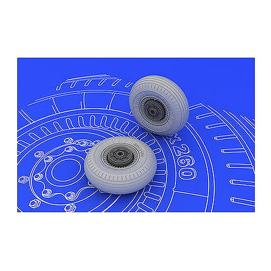 eduard 648072 1 48 wheels for tam resin