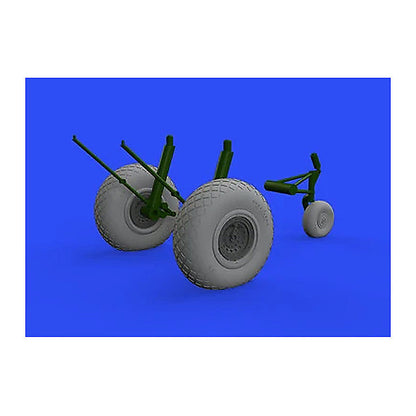 eduard 6481020 1 48 b 17f wheels diamond tread brassin for eduard