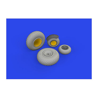 eduard 6481028 1 48 b 24j wheels brassin for hobby boss