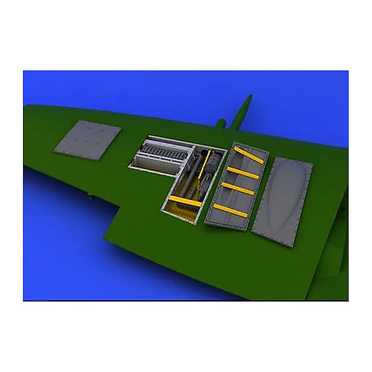 eduard 648113 1 48 spitfire gun bay for edu pe resin