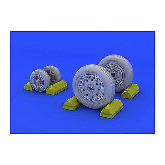 eduard 648114 1 48 f 4b n wheels for academy resin