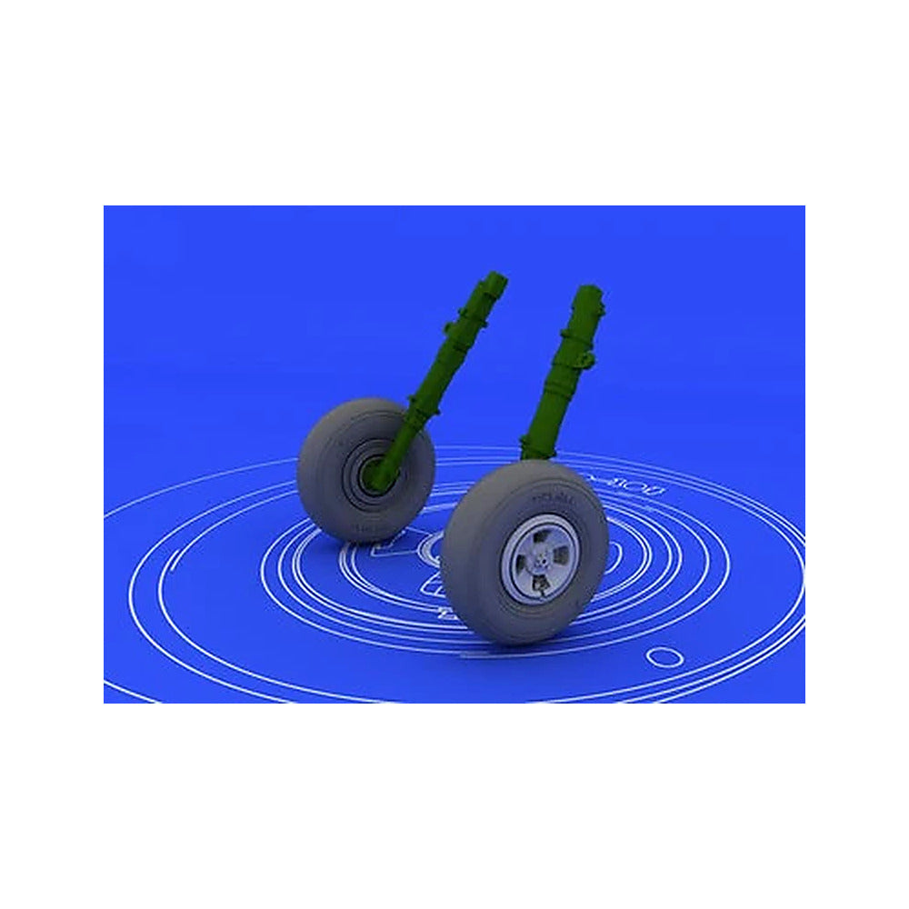 eduard 648115 1 48 spitfire wheels 4 spoke for edu resin