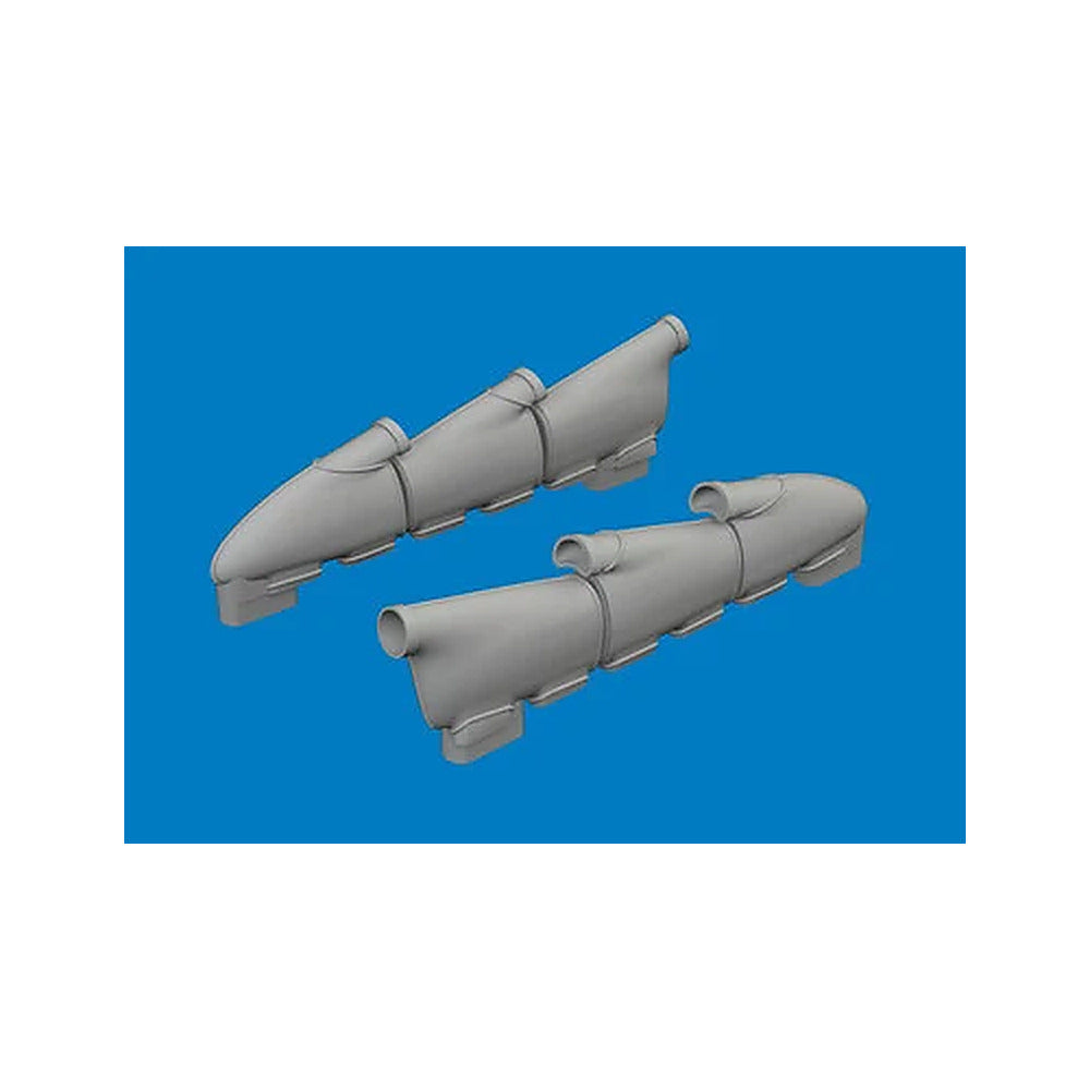 eduard 6481185 1 48 brassin hurricane mk i exhaust rounded print for
