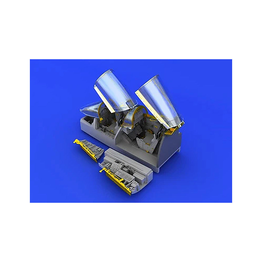 eduard 648228 1 48 f 4j cockpit for academy pe resin