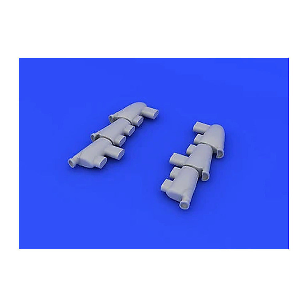 eduard 648230 1 48 hurricane mk i exhaust stacks for air resin
