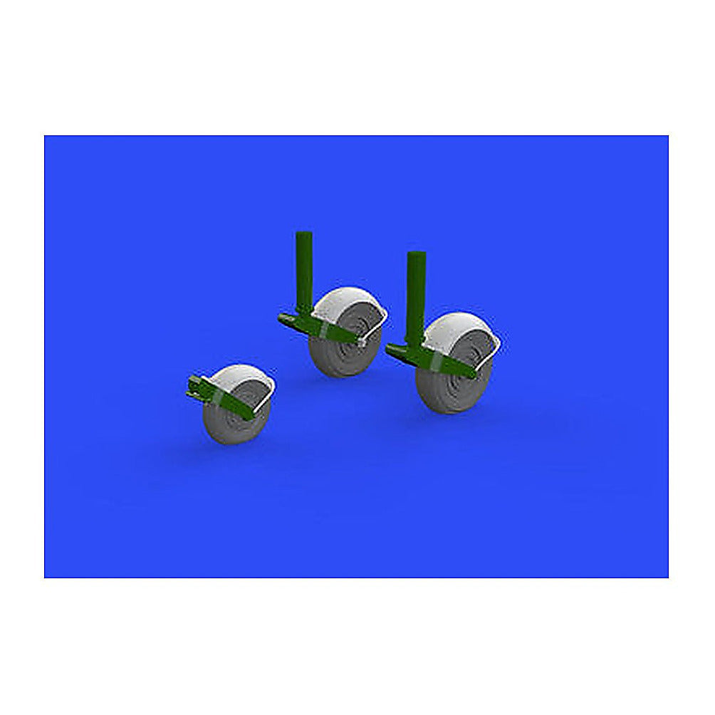 eduard 648272 1 48 meteor f8 wheels for air mask resin