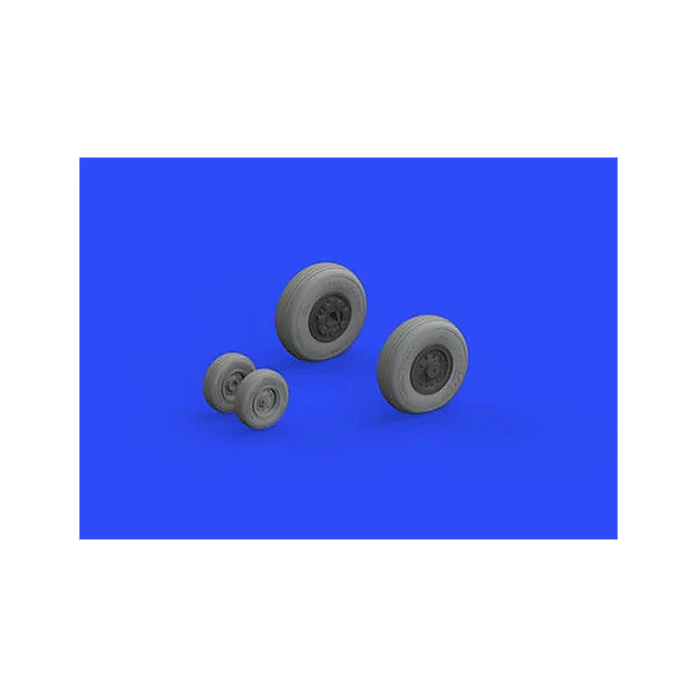 eduard 648304 1 48 f 14a wheels early for tamiya resin