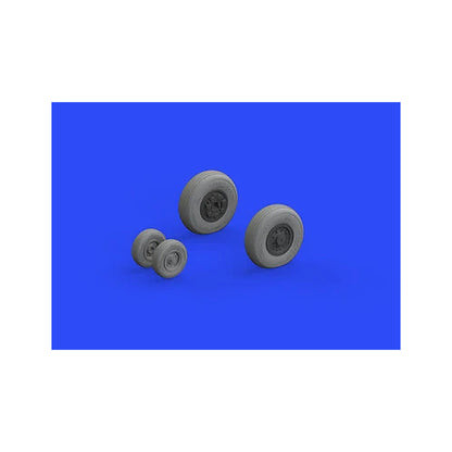 eduard 648304 1 48 f 14a wheels early for tamiya resin
