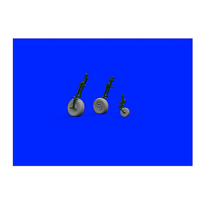 eduard 648420 1 48 tempest mk v wheels early for edu mask resin