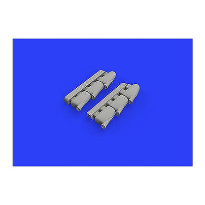 eduard 648456 1 48 spitfire mk i exhaust stacks for tam resin
