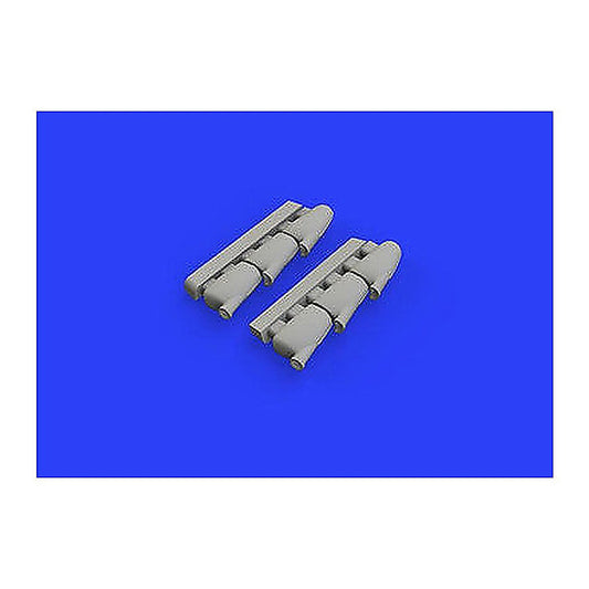 eduard 648456 1 48 spitfire mk i exhaust stacks for tam resin