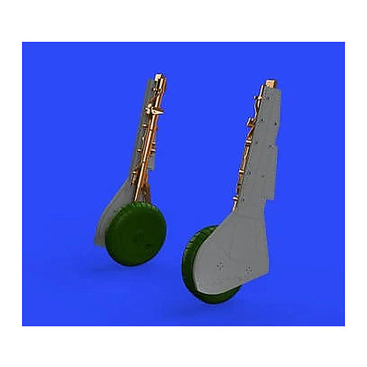 eduard 648476 1 48 undercarriage legs for edu bronze resin