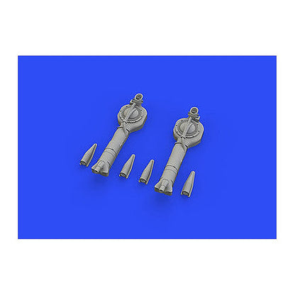 eduard 648519 1 48 p38f g superchargers for tamiya resin