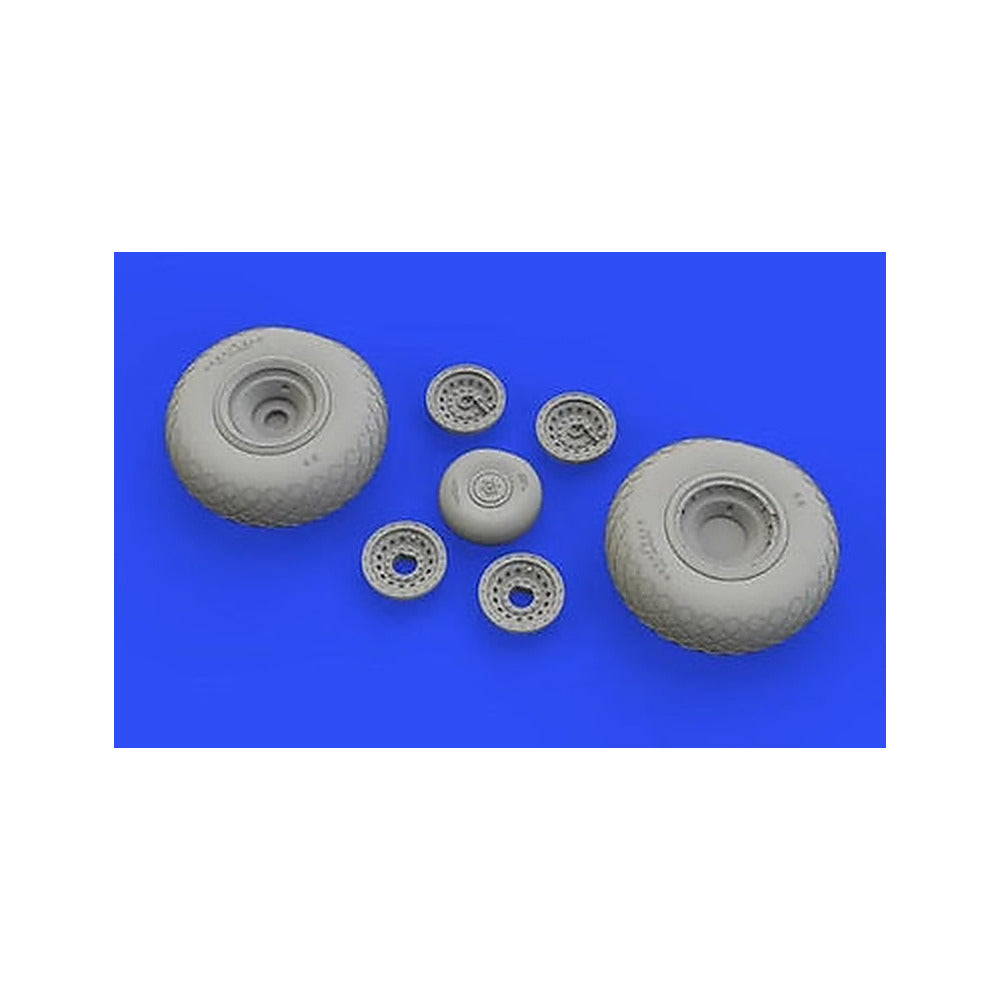 eduard 648529 1 48 b 17 wheels for hkm mask resin