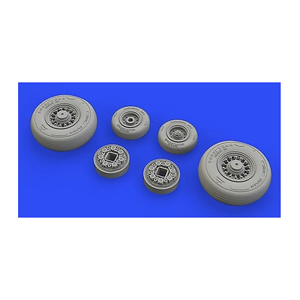 eduard 648530 1 48 f 14d wheels for agk mask resin