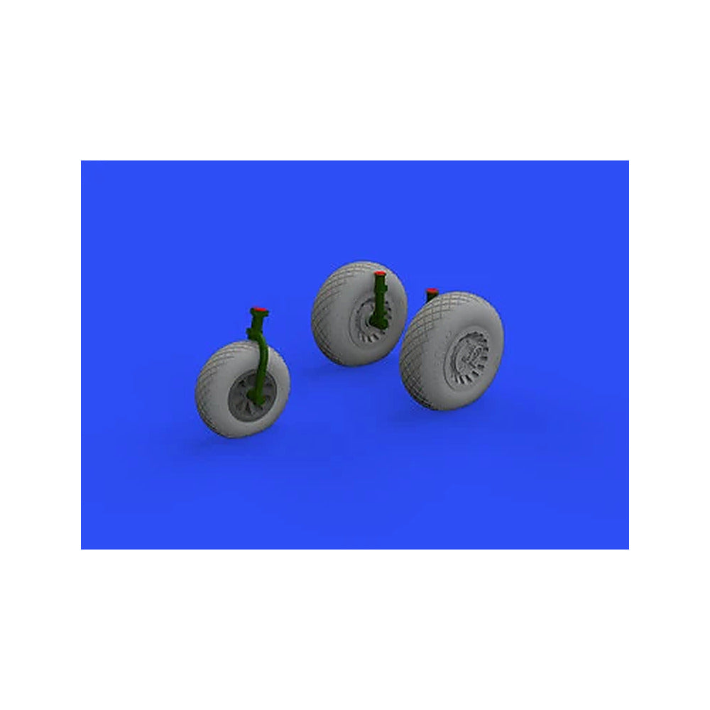 eduard 648534 1 48 a 26 b26 invader wheels for icm mask resin