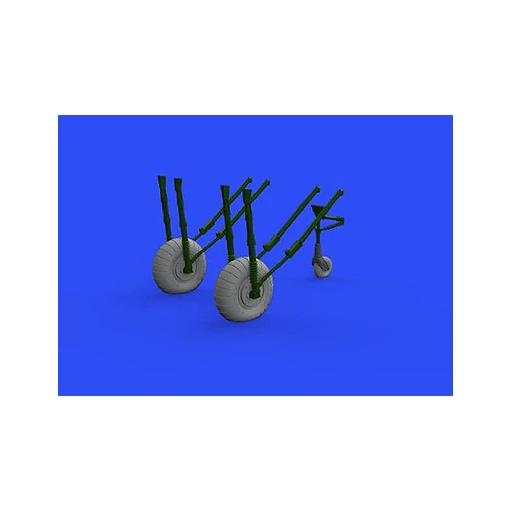 eduard 648542 1 48 early wheels for icm mask resin