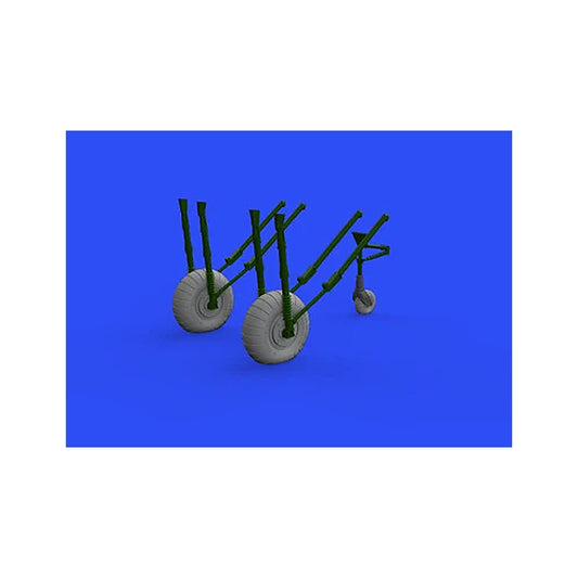 eduard 648542 1 48 early wheels for icm mask resin