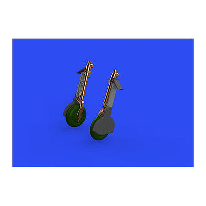 eduard 648695 1 48 a 6m2 undercarriage legs for edu bronze resin