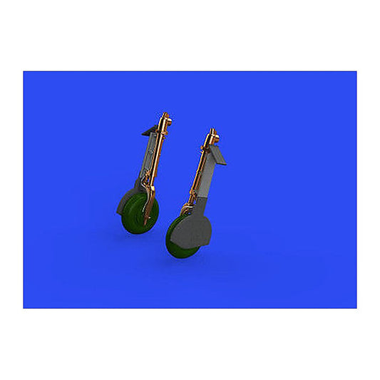 eduard 648695 1 48 a 6m2 undercarriage legs for edu bronze resin
