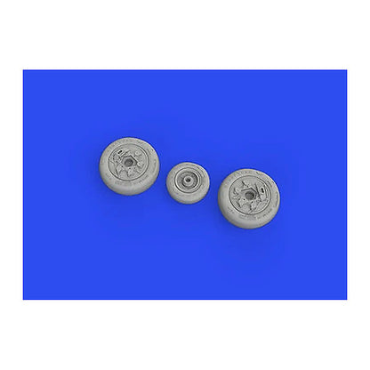eduard 648707 1 48 f 16 wheels early for tamiya resin
