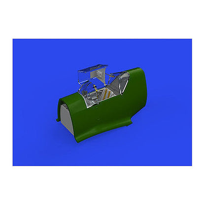 eduard 648875 1 48 bf 109f cockpit w early seat print for eduard