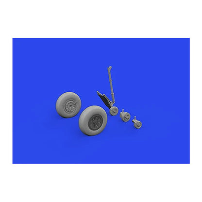 eduard 648964 1 48 tbf tbm wheels w smooth tire brassin