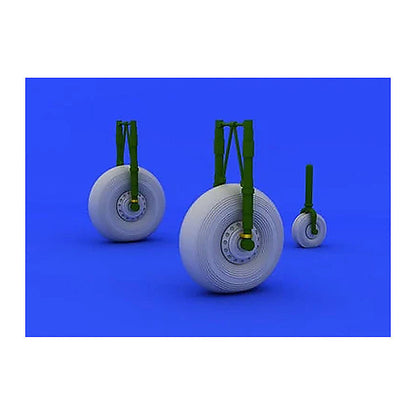 eduard 672025 1 72 lancaster wheels for air resin