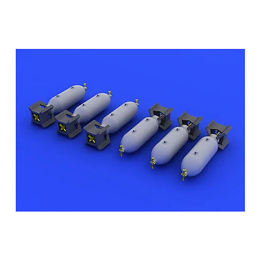 eduard 672038 1 72 us 250lb bombs pe resin