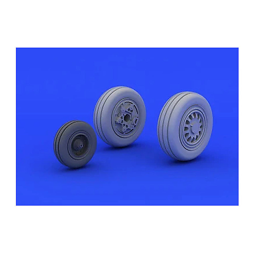 eduard 672040 1 72 f 16cj block 50 wheels for tamiya resin