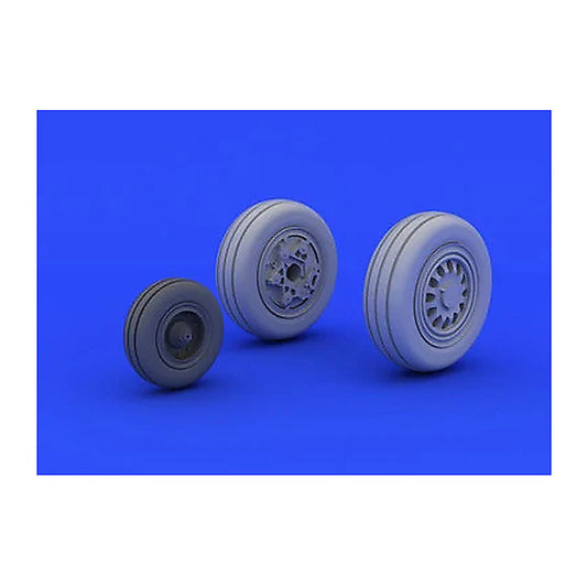 eduard 672040 1 72 f 16cj block 50 wheels for tamiya resin