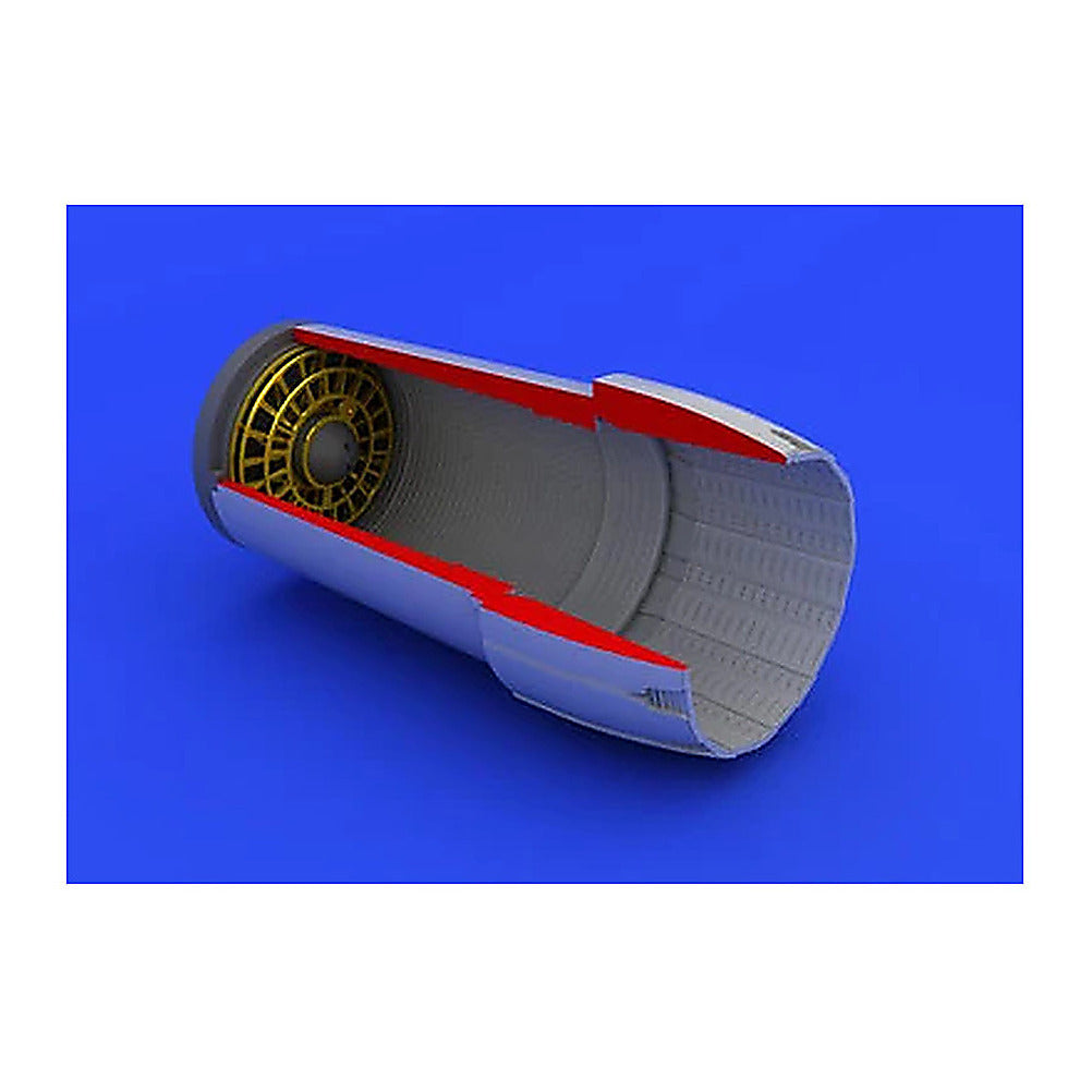 eduard 672045 1 72 f 16cj block 50 exhaust nozzle for tamiya pe