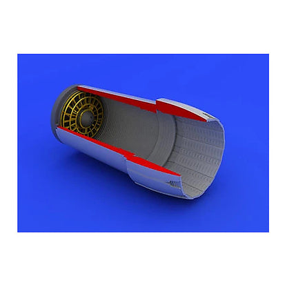 eduard 672045 1 72 f 16cj block 50 exhaust nozzle for tamiya pe