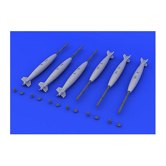 eduard 672087 1 72 mk 82 bombs decals resin