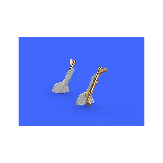 eduard 672134 1 72 spitfire mk ix legs for edu bronze resin