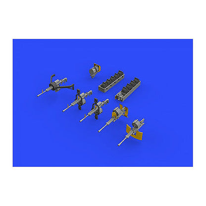 eduard 672157 1 72 emily guns for hsg pe resin
