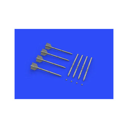 eduard 672187 1 72 r 13m missiles for mig 21 brassin for kit
