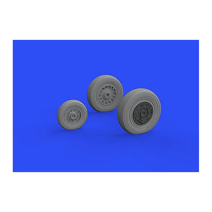 eduard 672229 1 72 buccaneer s 2c wheels for air mask resin