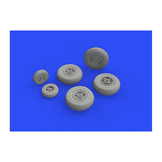 eduard 672230 1 72 shackleton mr3 wheels for rmg mask resin