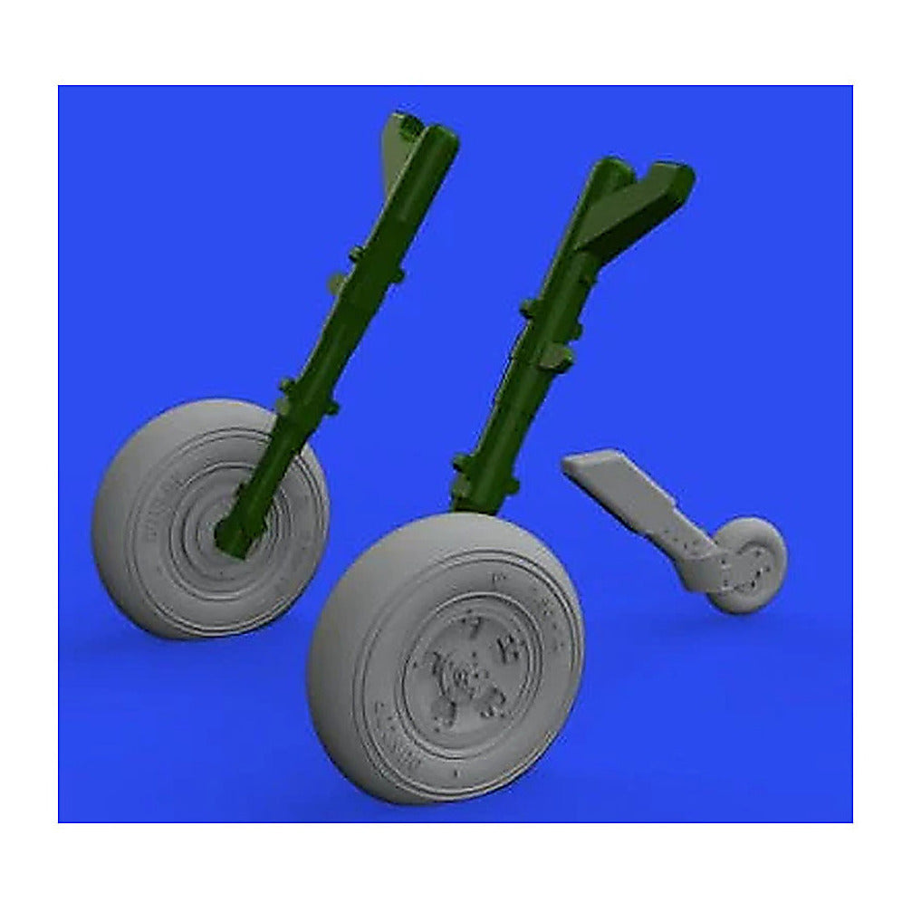 eduard 672249 1 72 spitfire mk vc wheels for air mask resin