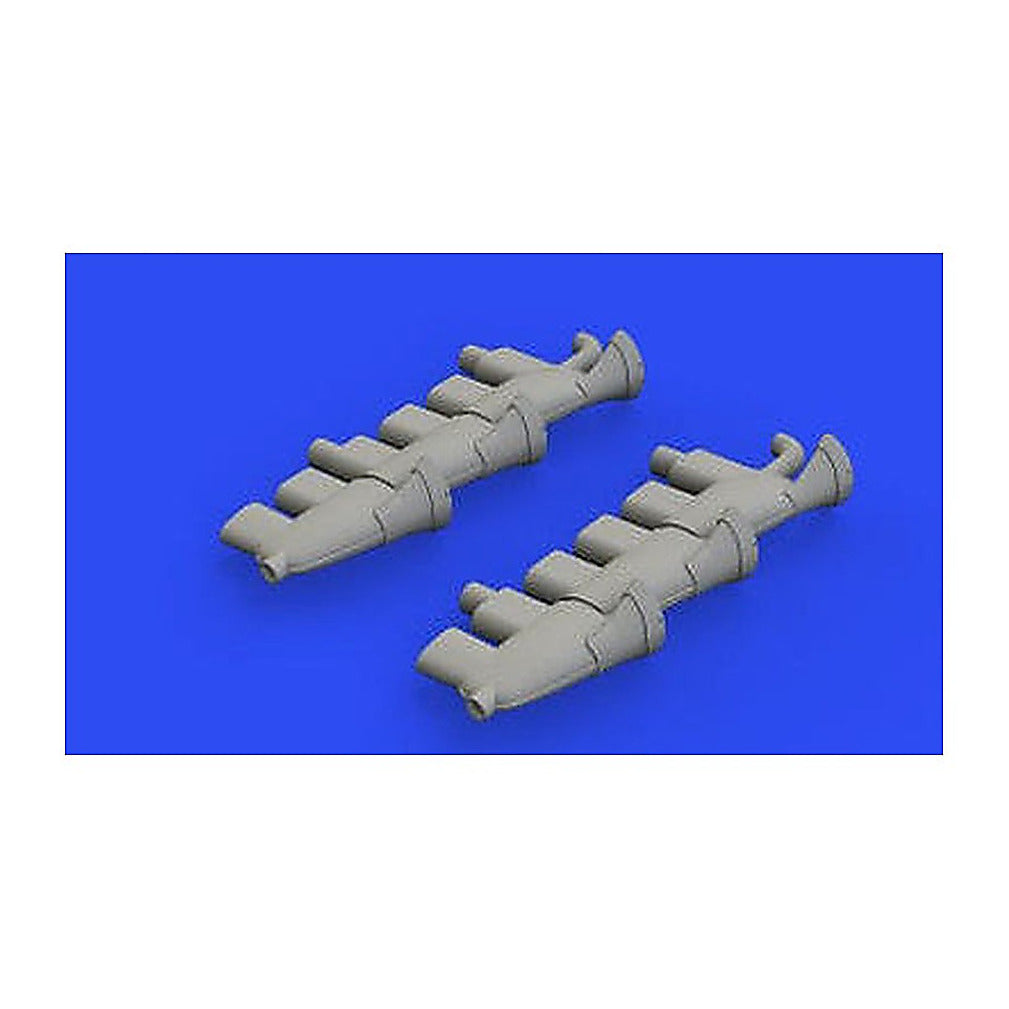eduard 672250 1 72 spitfire mk vc exhaust stacks for air resin