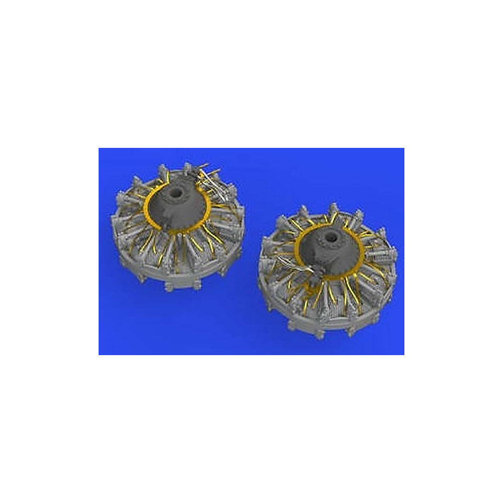 eduard 672275 1 72 b 25j engines for edu hsg pe resin