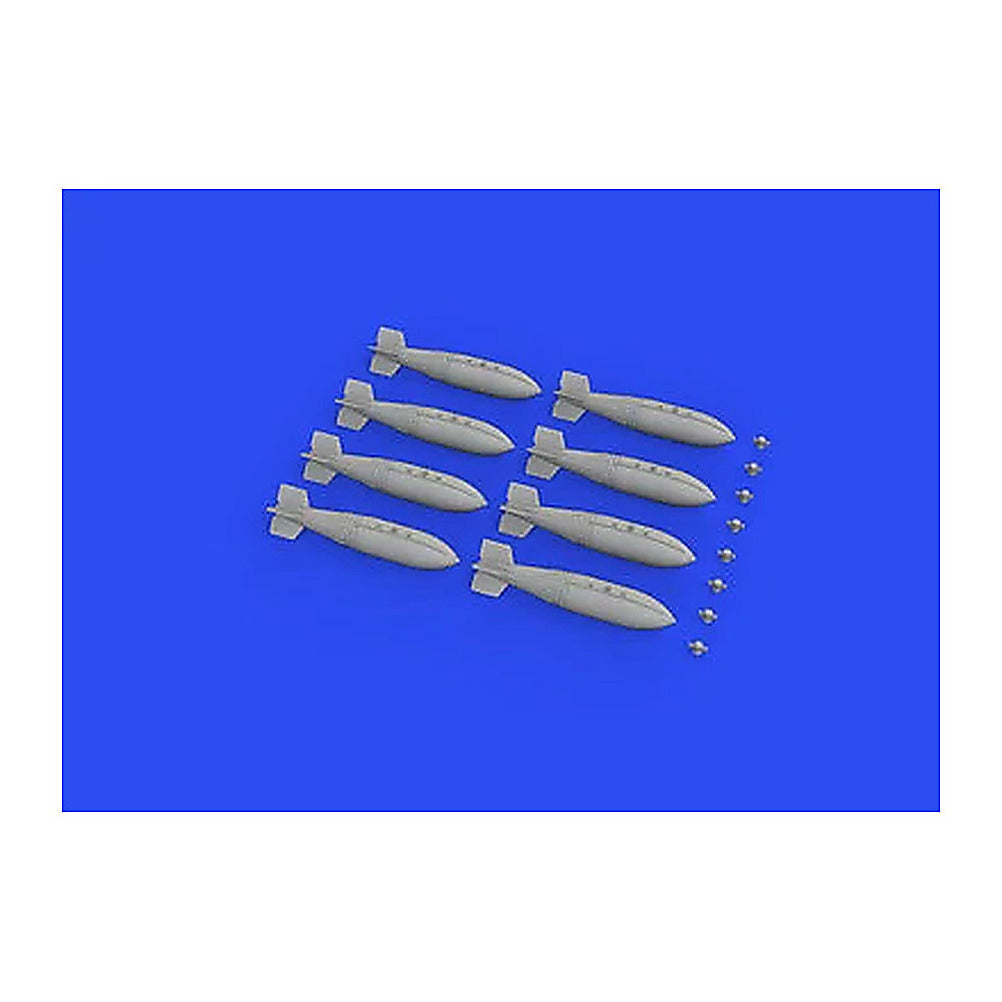 eduard 672277 1 72 british 1000lb retarded bombs pe resin