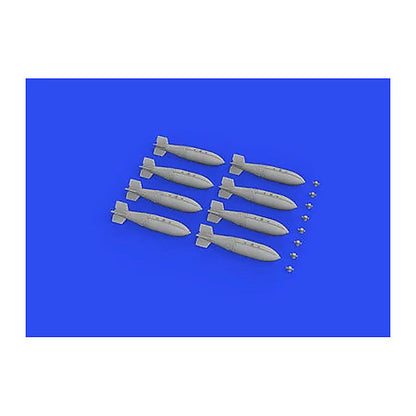 eduard 672277 1 72 british 1000lb retarded bombs pe resin