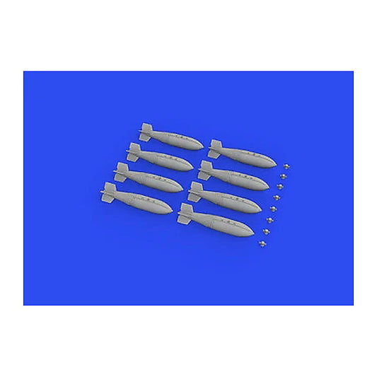 eduard 672277 1 72 british 1000lb retarded bombs pe resin