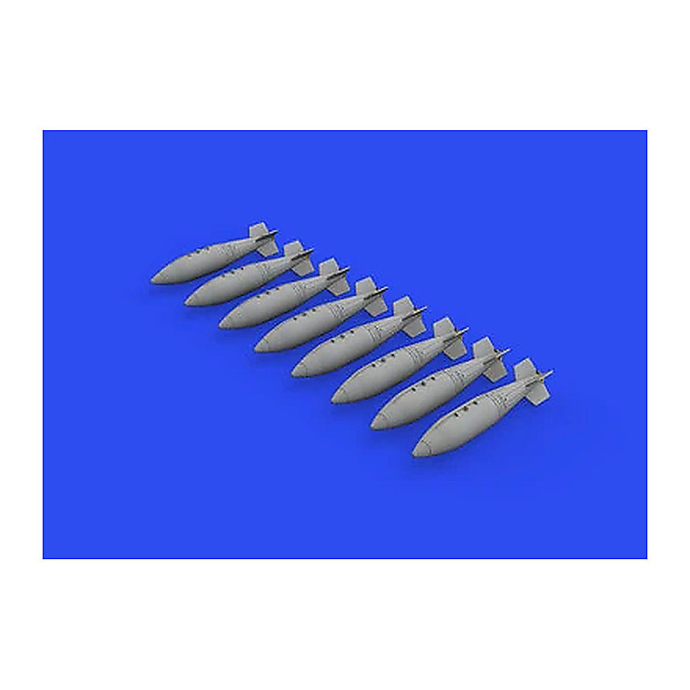 eduard 672278 1 72 british 1000lb retarded bombs w 960 fuse pe