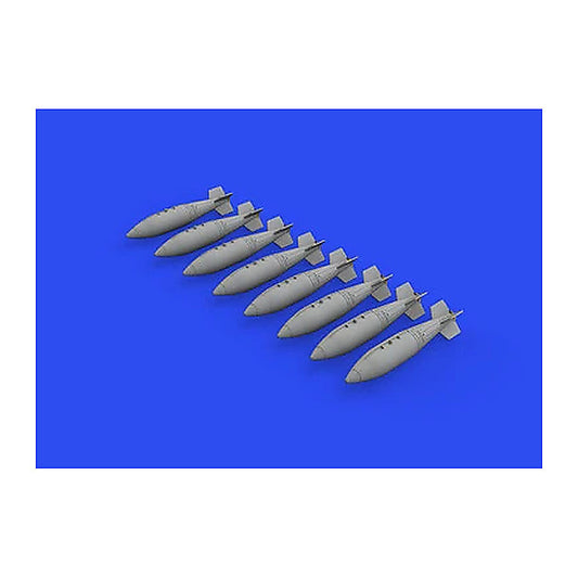 eduard 672278 1 72 british 1000lb retarded bombs w 960 fuse pe