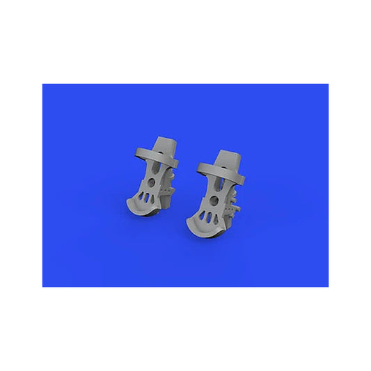 eduard 672292 1 72 luftwaffe rudder pedals resin