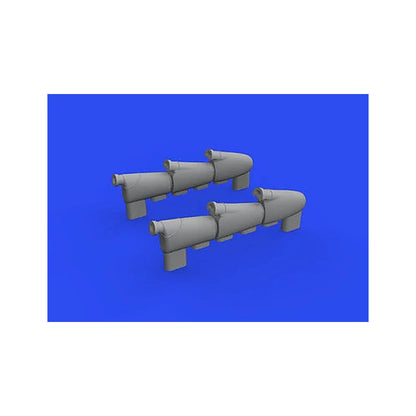 eduard 672301 1 72 brassin hurricane mk i exhaust stacks for arma