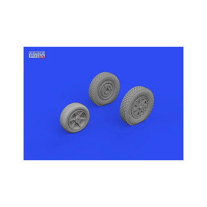 eduard 672303 1 72 p 39q wheels print1 72 for arma hobby